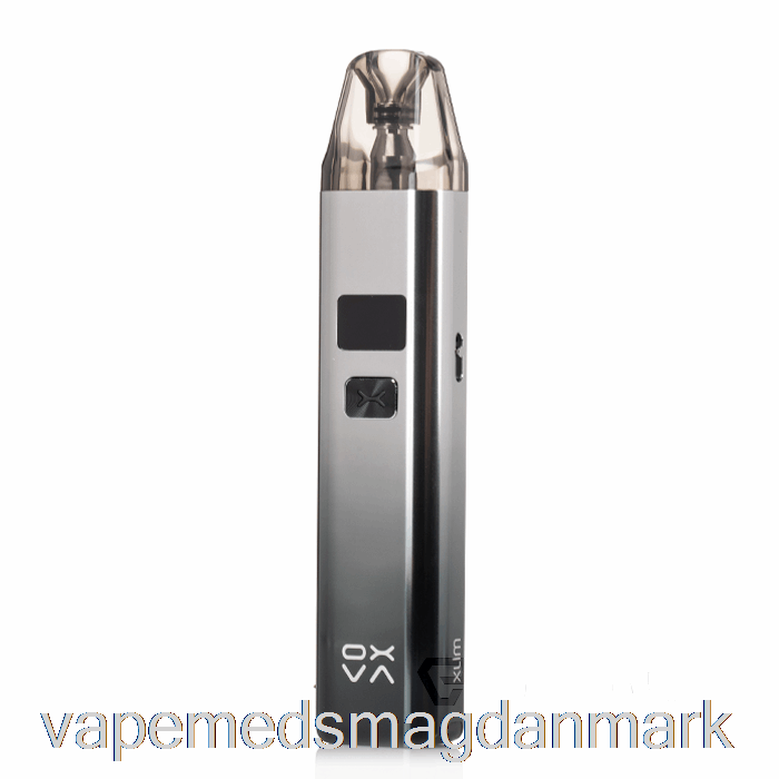 Vape Med Smag Oxva Xlim V2 25w Pod System Skinnende Sølv Sort